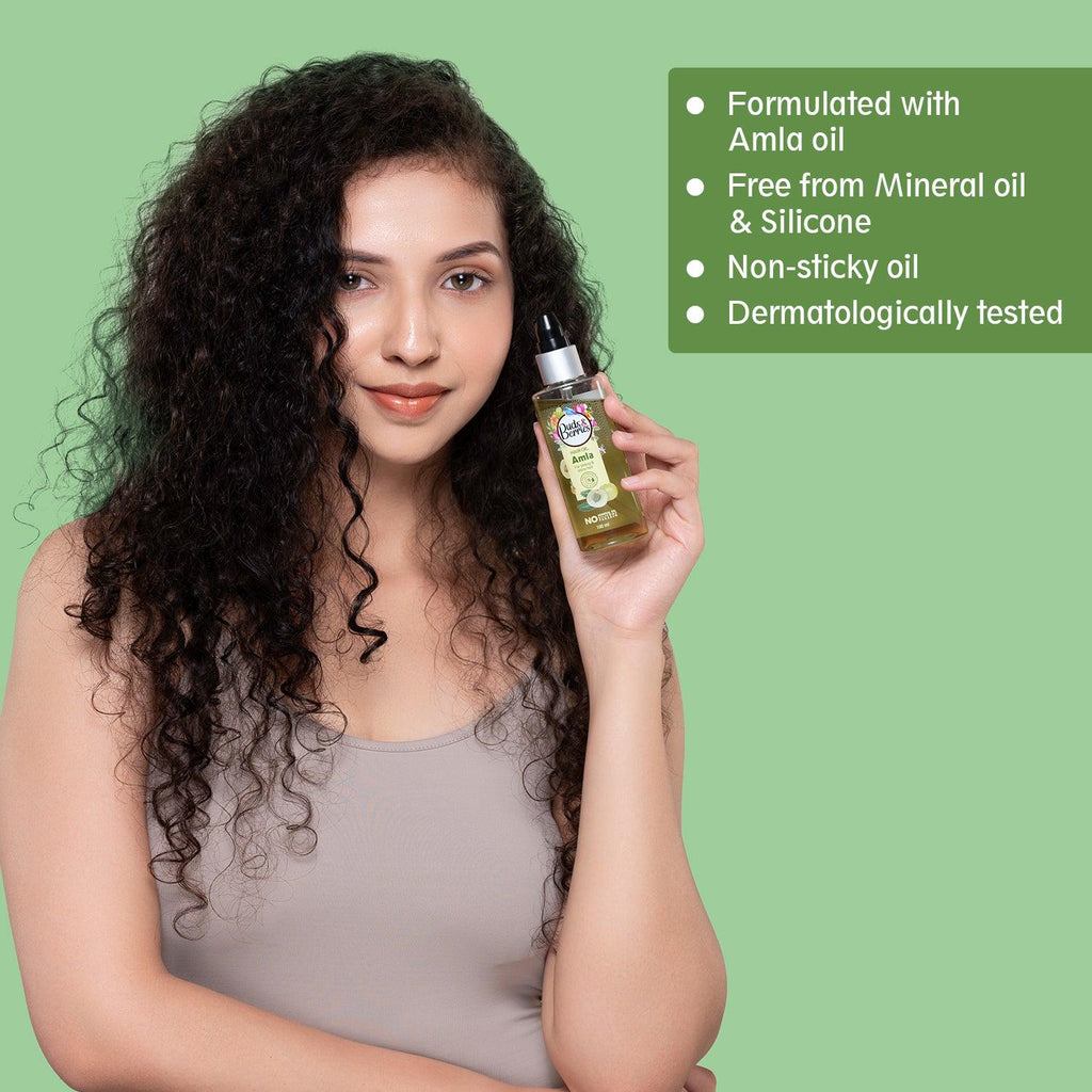 Amla Hair Oil for strong & shiny hair |NO Mineral Oil, NO Silicone, - 100 ml - Buds&Berries