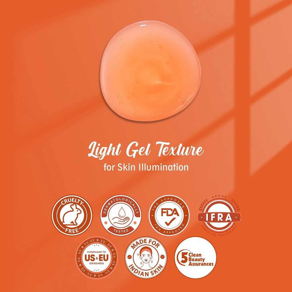 Tangerine Orange Facewash for Brightening - 240 ml - Buds&Berries